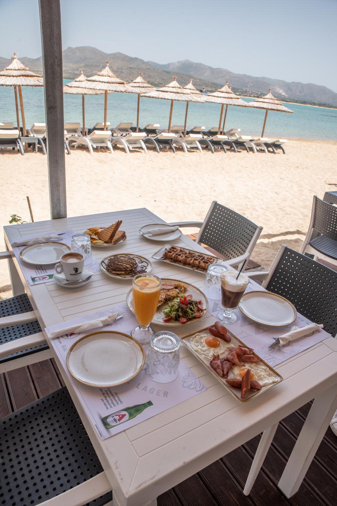 Coralli Rooms & Restaurant Elafonissos Exterior foto