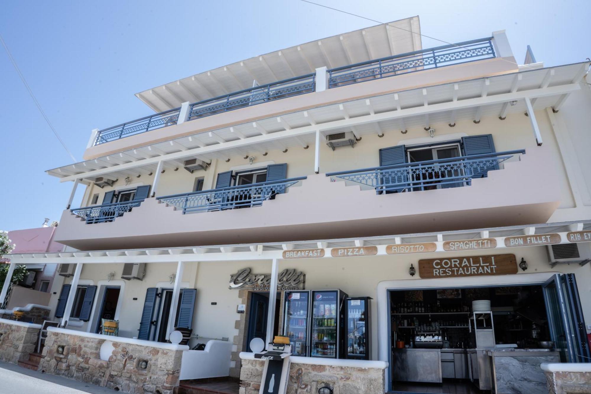 Coralli Rooms & Restaurant Elafonissos Exterior foto